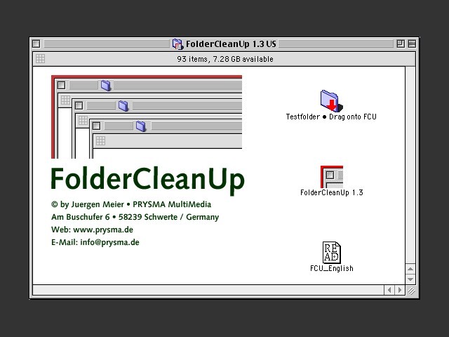 FolderCleanUp (2001)