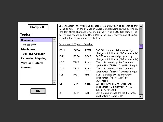 UnZip 2.0 (1992)