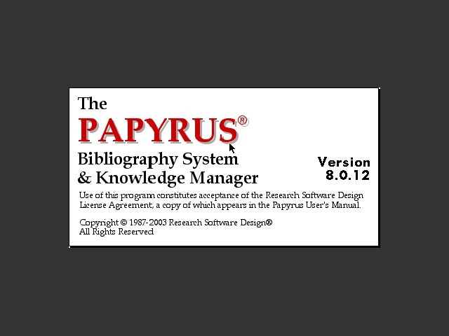 Papyrus (2003)