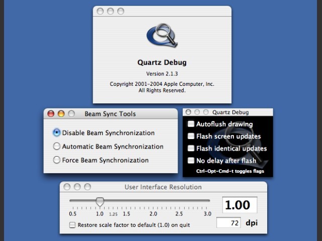 Quartz Debug (2007)