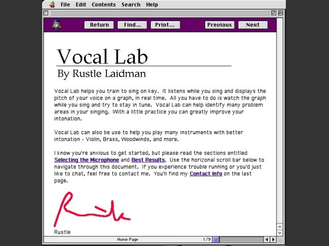 Vocal Lab (1998)