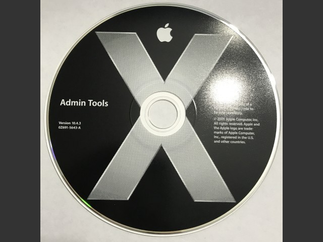 Mac OS X Server 10.4.3 (Xserve) (691-5642-A,0Z) (DVD) (2005)