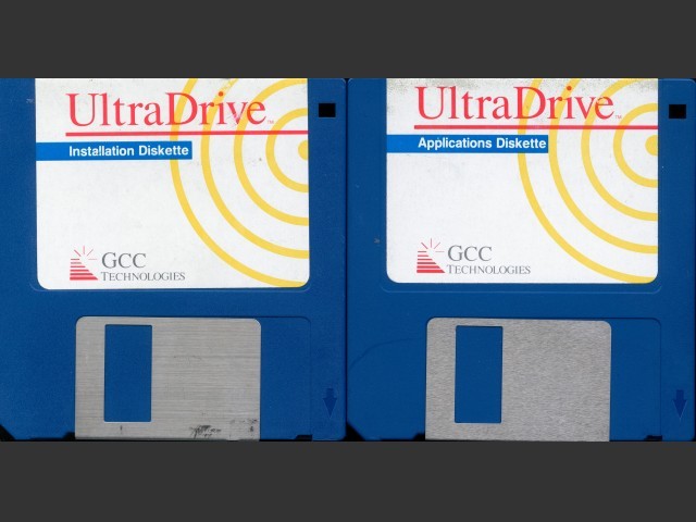 GCC Technologies UltraDrive Diskette Set (1990)