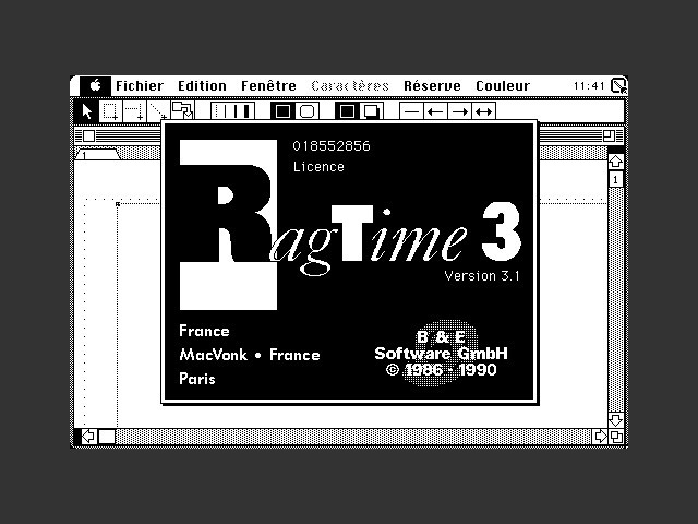 RagTime 3.1 (FR) (1990)