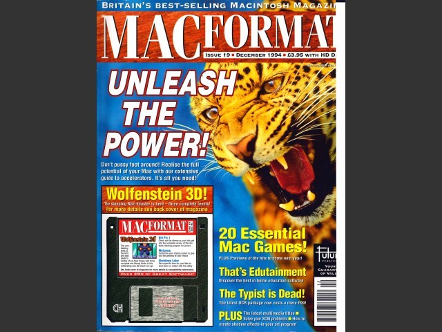 MacFormat 19 (Dec. 94) magazine & CD (1994)