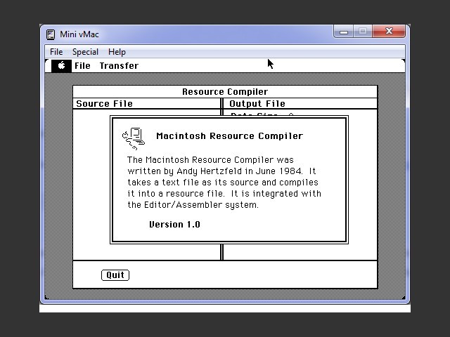 Consulair Mac C Development System (1984)