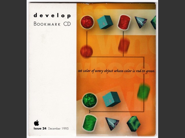 Apple develop Bookmark CD Issue 24 (December 1995) (1995)