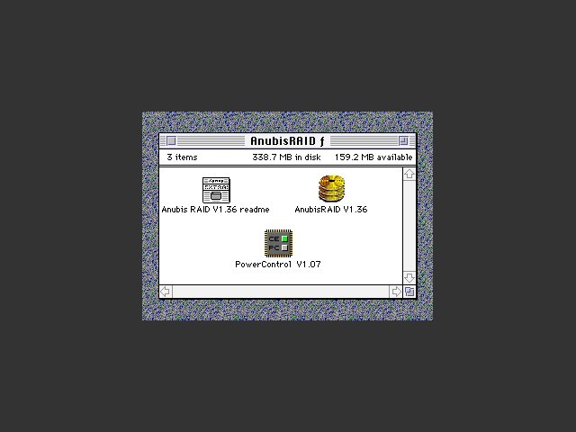 Anubis RAID (with PowerControl) by CharisMac (1997)