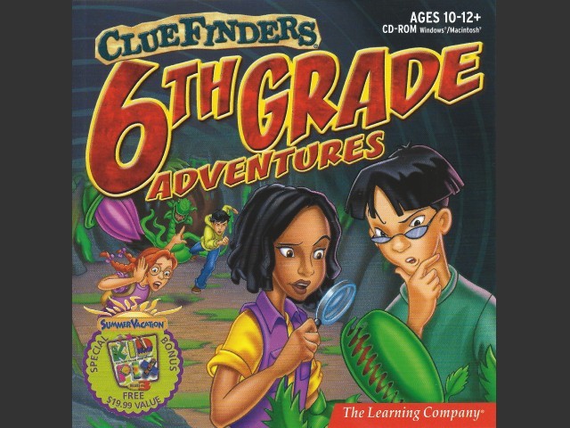 ClueFinders 6th Grade Adventures (With KidPix Deluxe 3) (2001)