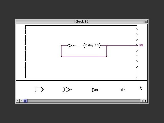 Simple clock circuit 