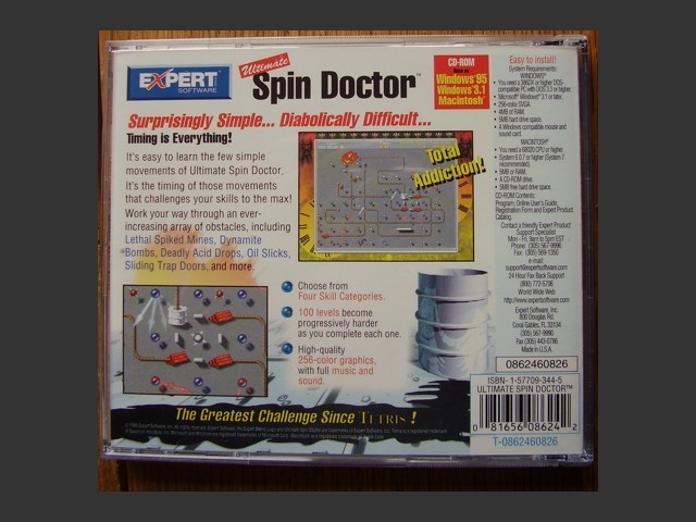 Ultimate Spin Doctor - Back 