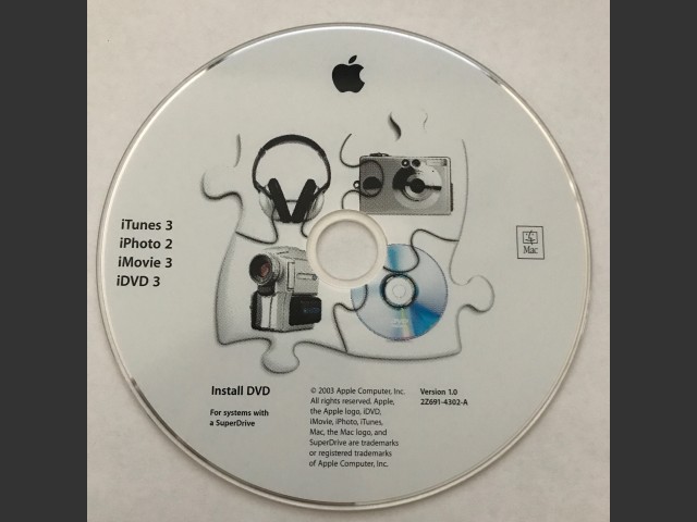 iLife 1.0 (691-4304-A,2Z) (DVD) (2003)