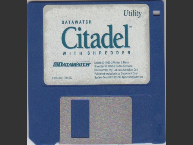 DataWatch Citadel 1.2.2 (1990)