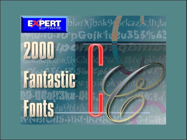 2000 Fantastic Fonts (1996)