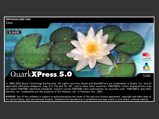 QuarkXPress 5 (Promotional) (2002)