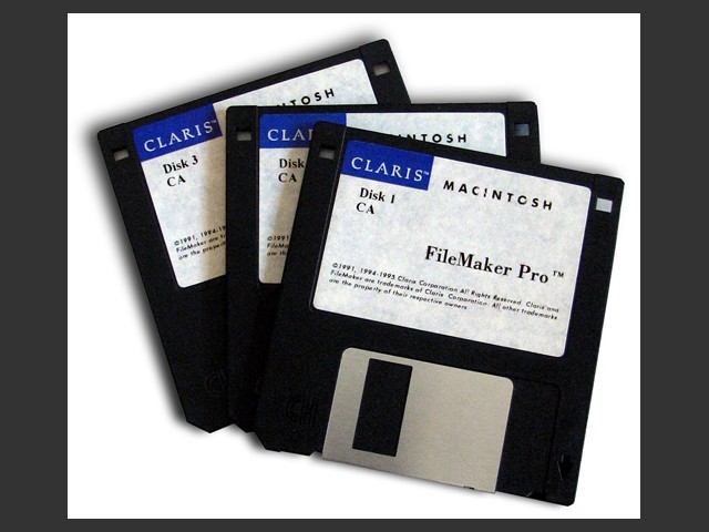 Claris FileMaker Pro 3.0CAv4 Installation Disk Set 