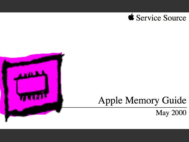 Apple Memory Guide (2000)