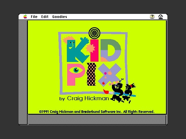 Kid Pix 1.1 (1991)