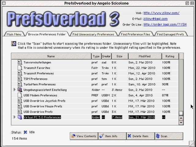 PrefsOverload 3.11 (2001)