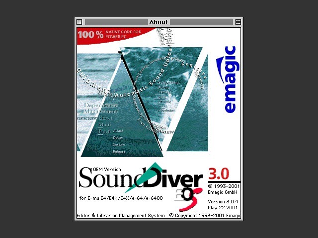 SoundDiver OEM (2001)