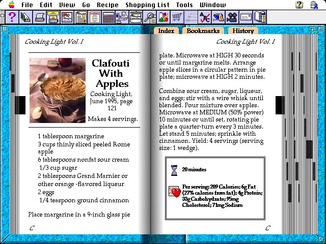 MasterCook Cooking Light 4.0 (1996)