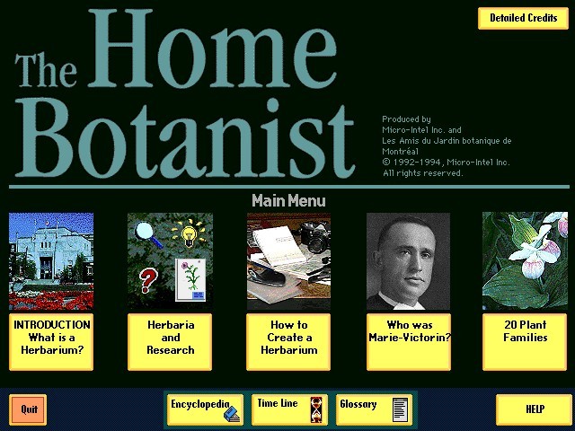 The Home Botanist (aka L'herbier Marie-Victorin) (1995)