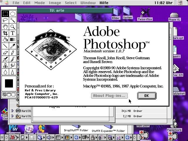 Adobe Photoshop 1.x (1990)