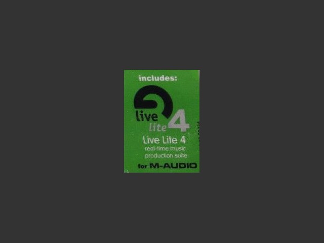 Ableton Live Lite 4.x for M-Audio (2004)