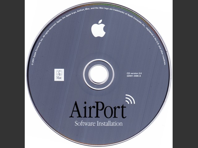 Airport Software Installation 2Z603-0352-A-Airport V2.0 (2001)