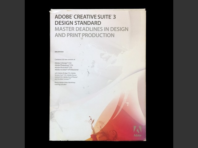 Adobe Creative Suite 3 (CS3) (2007)