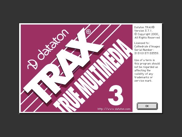 Dataton Trax 3.7.1 (and 3.6.2) (1999)