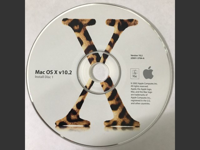 Mac OS X 10.2 (CD) (2002)