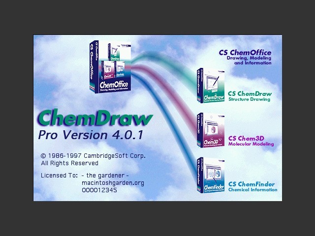 ChemOffice Pro 4.0.1 (1997)