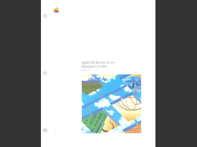 AppleTalk Remote Access Developer's Toolkit (1991)