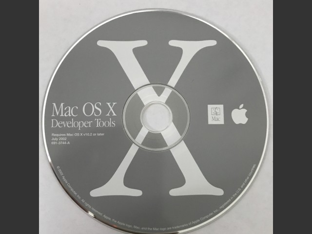 691-3744-A,,Mac OS X Developers Tools. 2002-July. Requires Mac OS X v10.2 or later 2002... (2002)