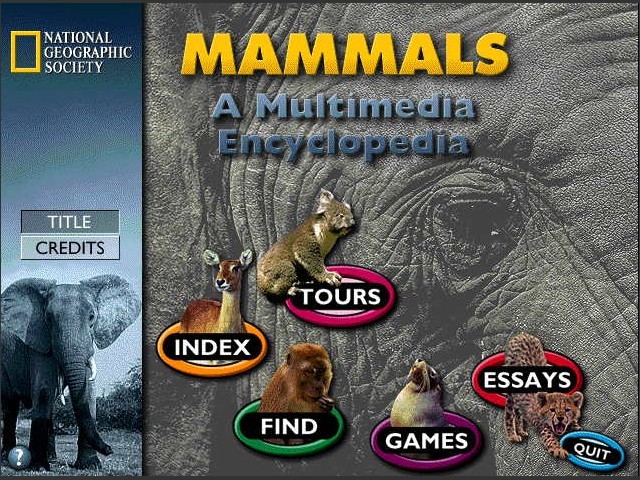 Mammals: A Multimedia Encyclopedia (1996)