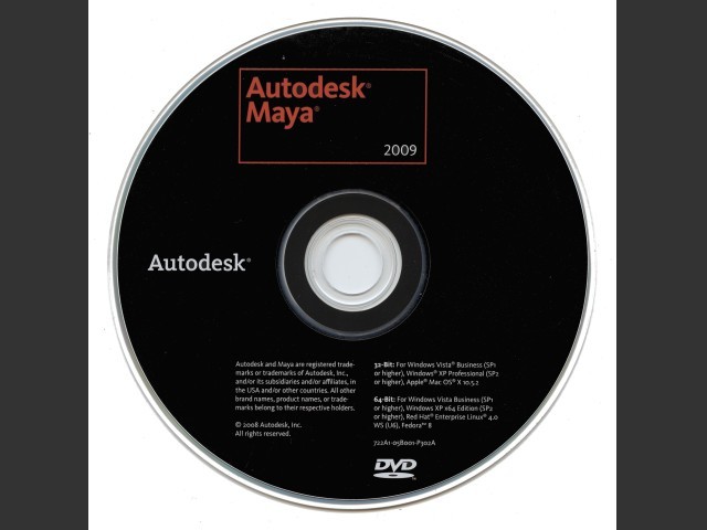 Autodesk Maya 2009 (2008)