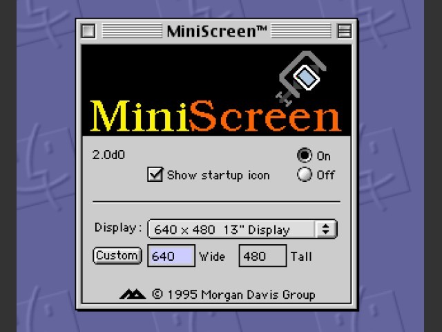 MiniScreen 2.0 (1995)