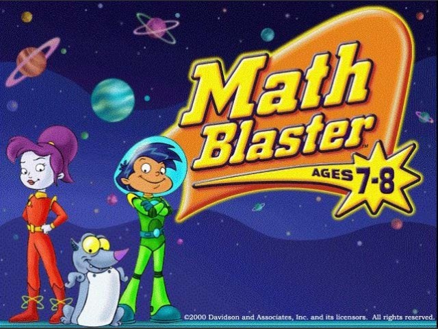 Math Blaster Ages 7-8 (2000)