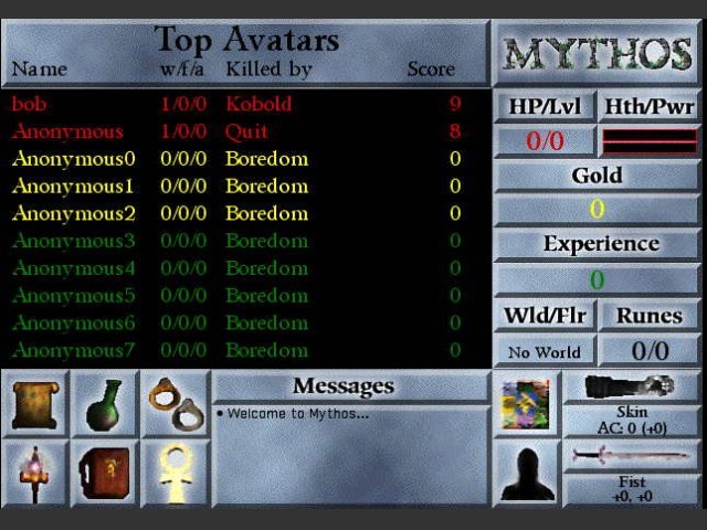 Mythos 0.8.9 (1997)