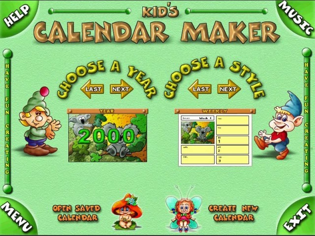 Kid's Calendar Maker (2002)