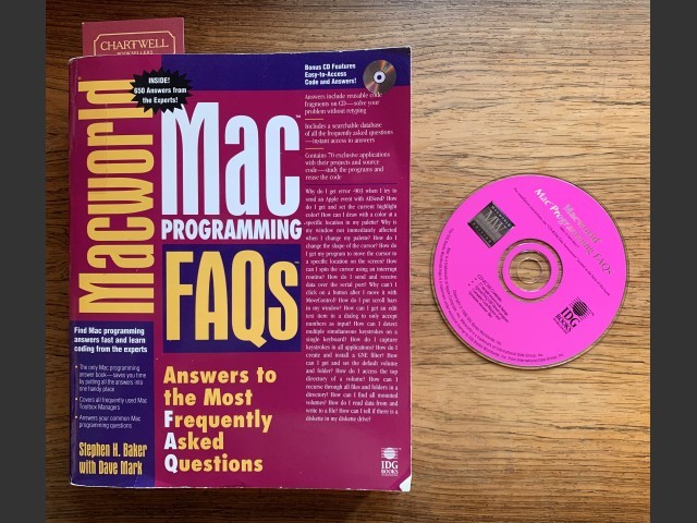 Mac Programming FAQs companion CD (1996)
