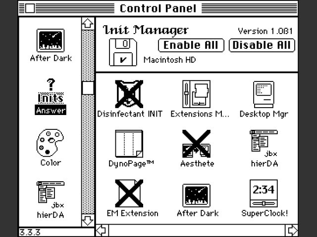 Answer Init Manager (1988)