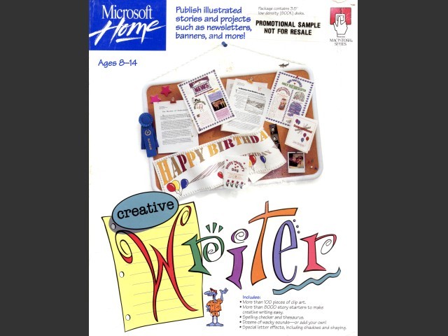 Microsoft Home Creative Writer (1993)