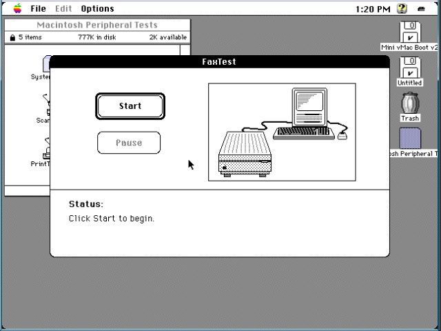 Apple Service - Macintosh Peripheral Tests (1988)