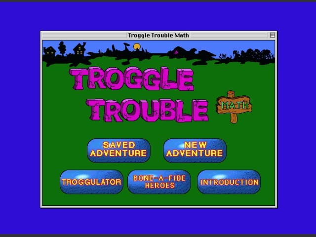 Troggle Trouble Math Start 