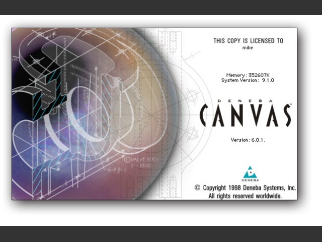 Deneba Canvas 6.0.1 (1999)