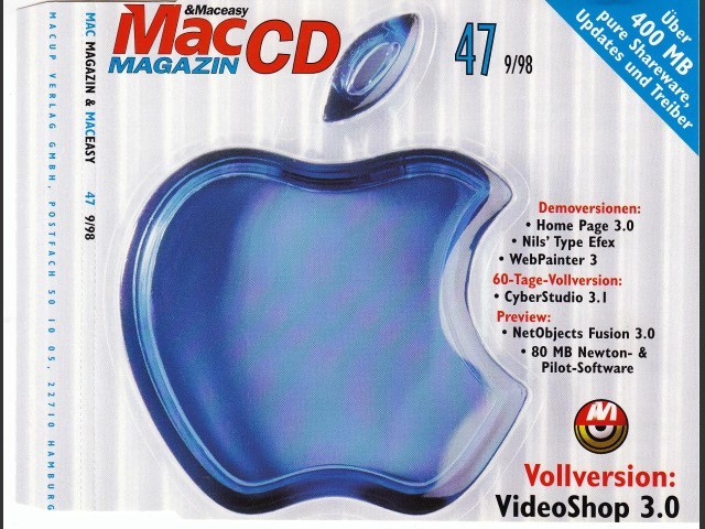 Mac Magazin CD 47 (September 1998, German) (1998)