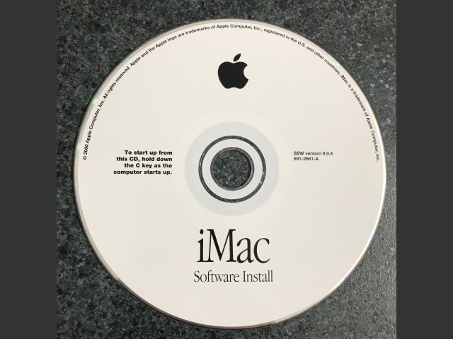 Mac OS 9.0.4 (iMac) (CD) (2000)