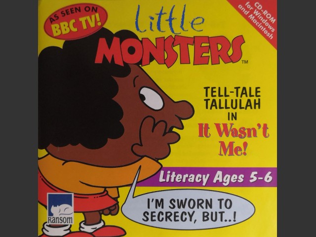 Little Monsters: Tell-Tale Tallulah in It Wasn't Me! (2001)